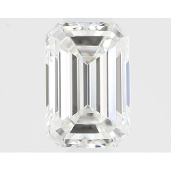 Diament szlif szmaragdowy, 0.3ct, VS1, F, GIA 6532705332